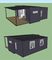 Regendichte Mobiele Huiscontainer met Uitzetbaar de Containerhuis van de Sta-caravancabine