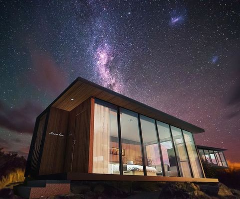 Geprefabriceerde huizen van de de Huizenluxe van de aluminiumstructuur de Moderne Prefab